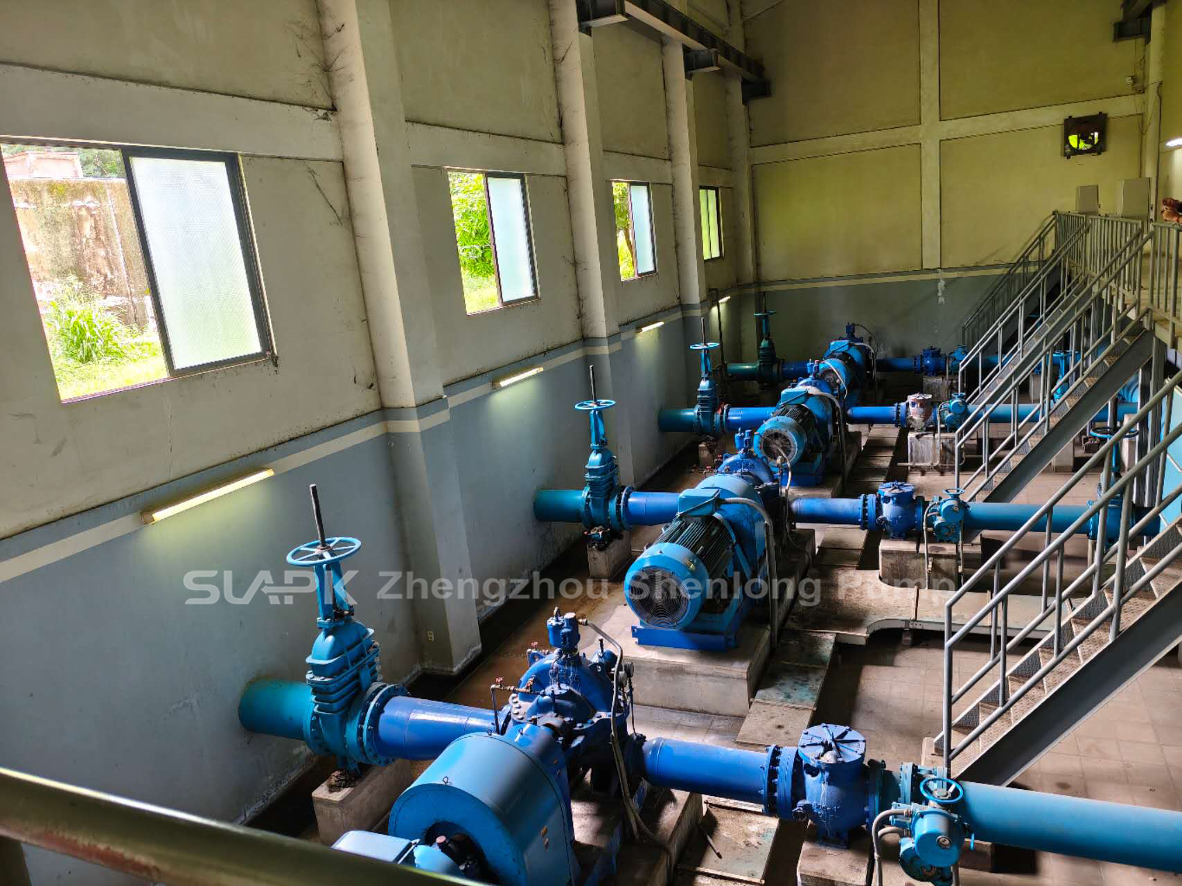 Latest company case about Shenlong Pump Industry's professional team provided on-site support in Managua to resolve a customer's submersible pump 