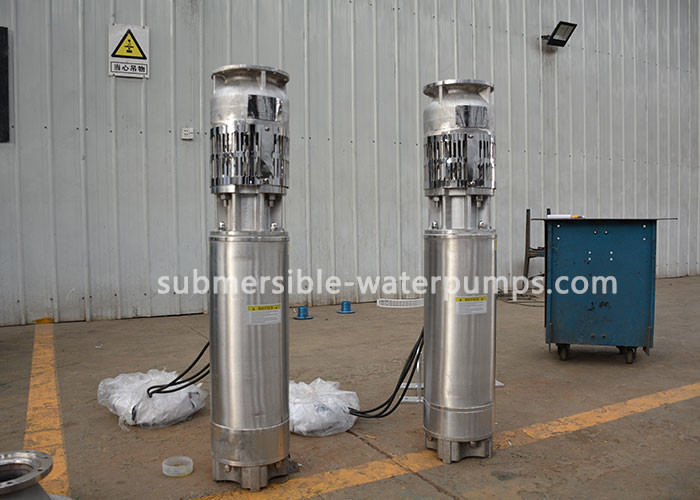 Latest company case about 300m3/h 10m submersible water pump in Laos install&amp;feedback