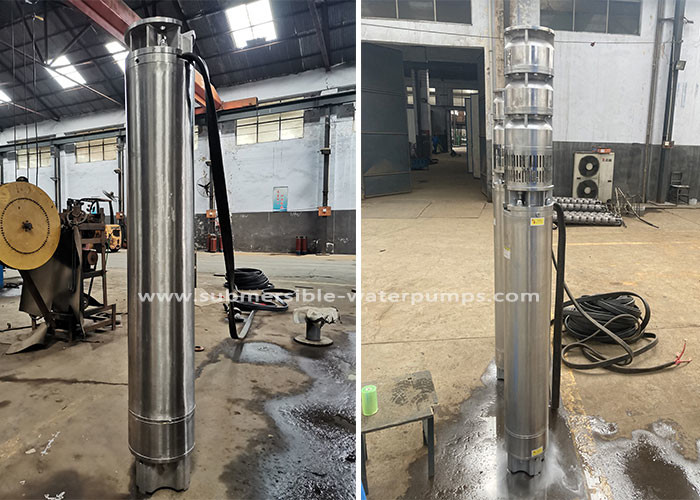 Latest company case about Singapore 300m3/h 60m SS316L Sea Water Electric Submersible Pump