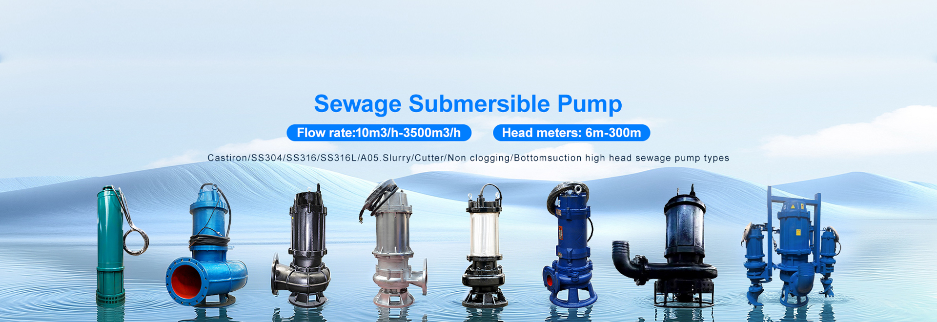 Quality Submersible Water Pumps factory