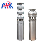 7.5kw Stainless Steel Submersible Fountain Pump QSP Silver Color 60m