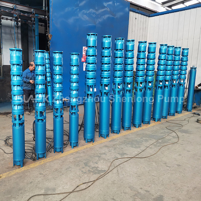 Agricultural 25kw 3 phase ac multistage irrigation borehole submersible water pump 200m deep well