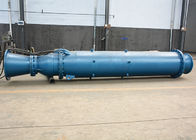 Anti - Abrasive Submersible Mining Pump , Industrial Dewatering Pumps Horizontal