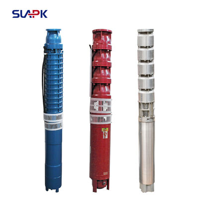 100 Percent Copper Wire Motor Hot Water Submersible Pump with Flow Rate 13 to 120 Cubic Meters per Hour and Head 12 to 465 Meters