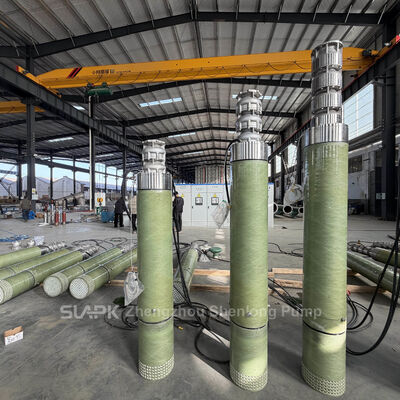 100 Percent Copper Wire Motor Submersible Seawater Pump Suitable for Well Diameter 175mm to 600mm OEM ODM Customization
