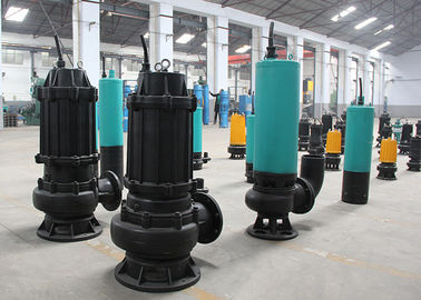 15kw 20hp Submersible Sewage Pump IP68 Cast Iron / Stainless Steel Material