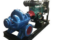 Large Capacity Horizontal Centrifugal Split Case Water Pump Powered Diesel Engine