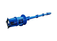 Electric Vertical Water Pump For Deep Well Multistage Structure Blue Color