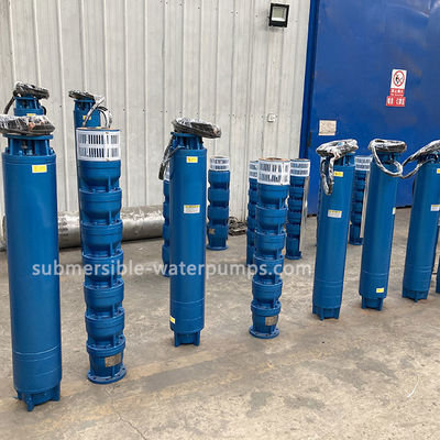 Cast Iron Vertical Submersible Water Pump 80m Head 200m3/h Flow 100hp