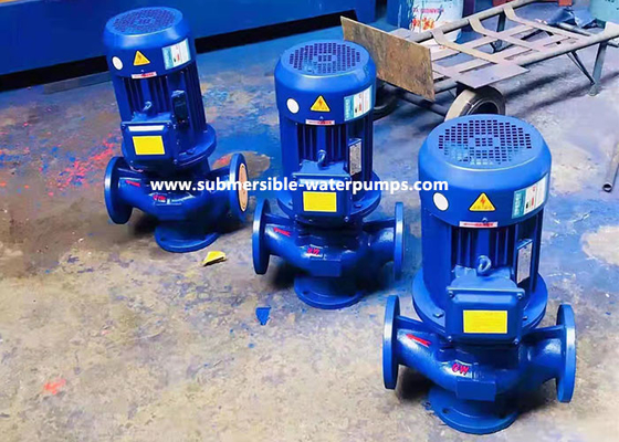 4kw Vertical Single Stage Pipeline Tank Water Booster Pressure Pump