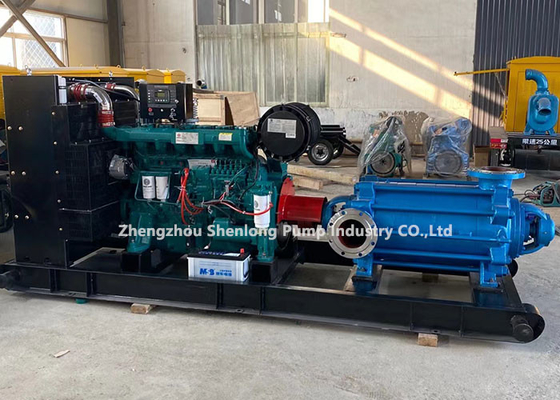 SS316L 280m3/H Horizontal Surface Mounted Multistage Centrifugal Water Pump