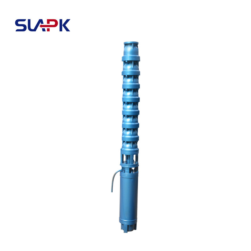 Agricultural 25kw 3 phase ac multistage irrigation borehole submersible water pump 200m deep well