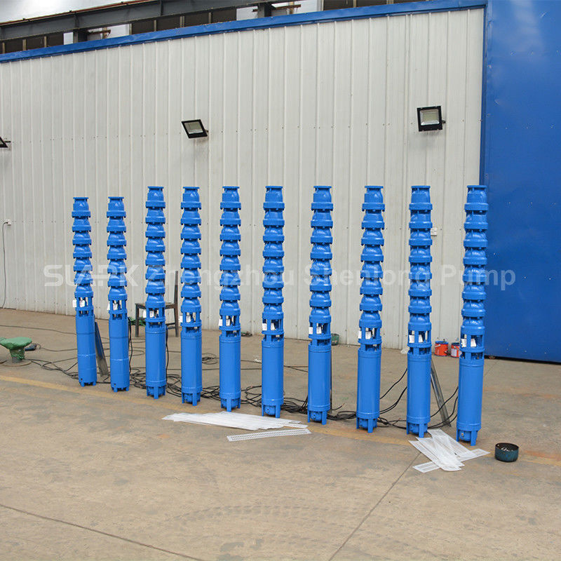 300QJ150-450/13 Deep Well Submersible Pump with 450m Head 150 m³/h Flow and Multistage Centrifugal Design