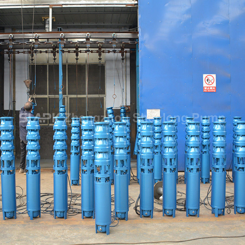 300QJ150-450/13 Deep Well Submersible Pump with 450m Head 150 m³/h Flow and Multistage Centrifugal Design