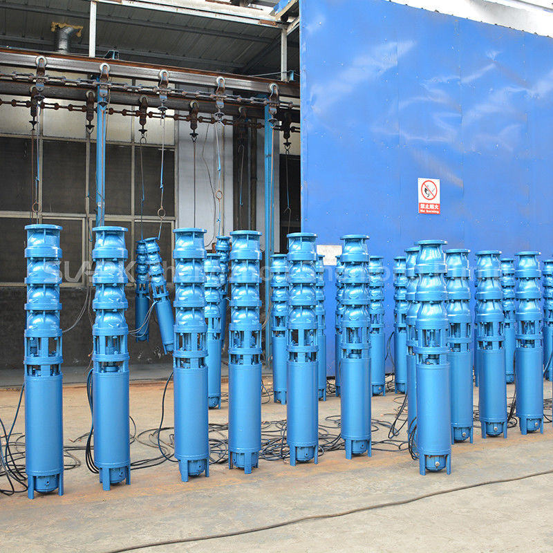 300QJ150-450/13 Deep Well Submersible Pump with 450m Head 150 m³/h Flow and Multistage Centrifugal Design