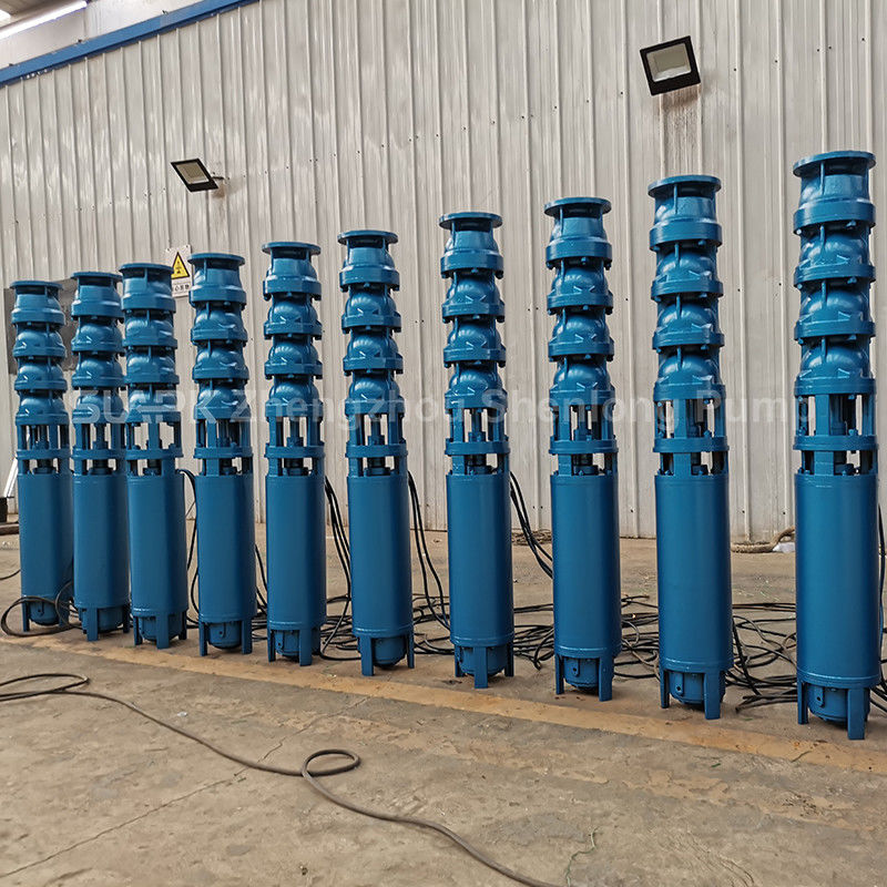 300QJ150-450/13 Deep Well Submersible Pump with 450m Head 150 m³/h Flow and Multistage Centrifugal Design