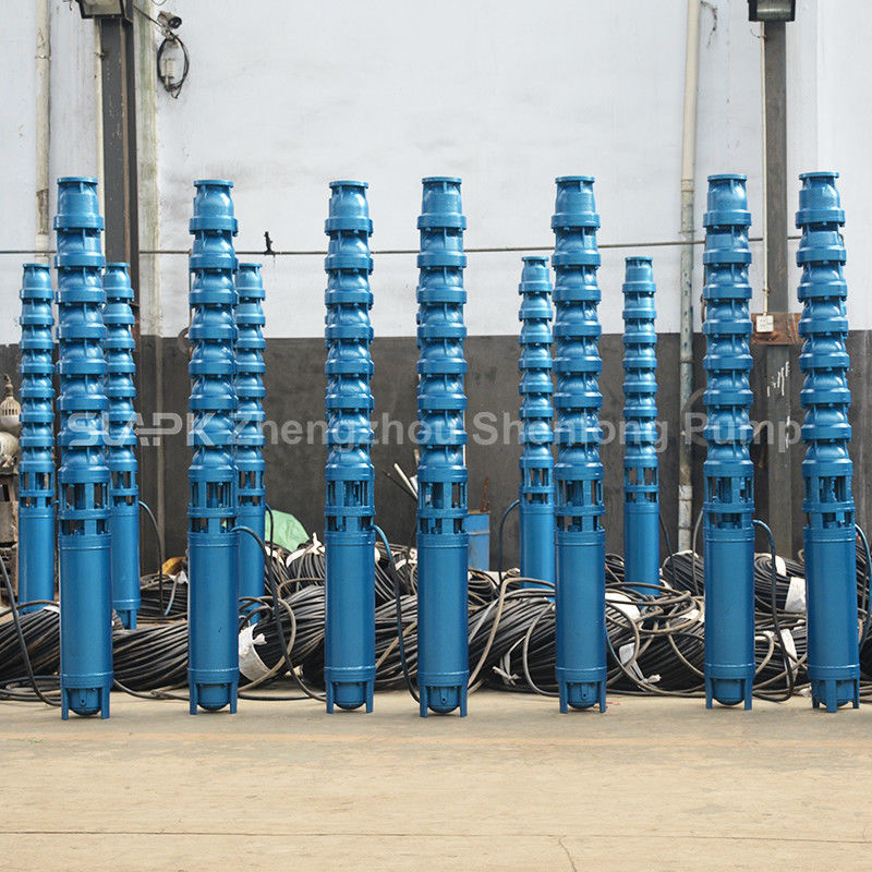22kW Cast Iron Multistage Submersible Deep Well Pump for High Flow Water Extraction