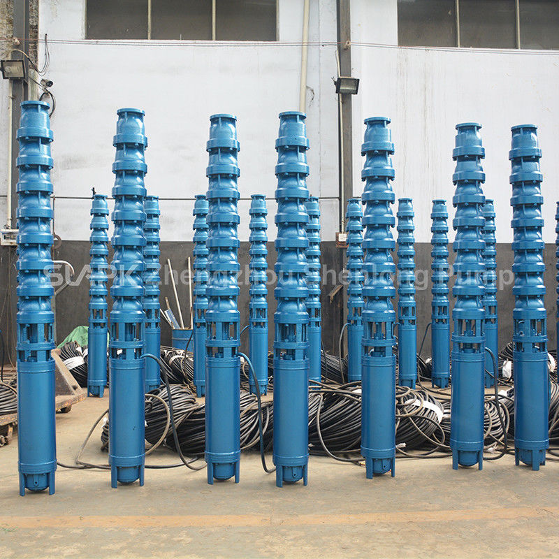 22kW Cast Iron Multistage Submersible Deep Well Pump for High Flow Water Extraction