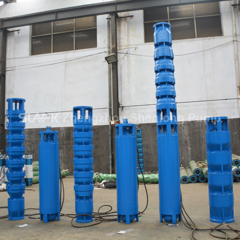 22kW Cast Iron Multistage Submersible Deep Well Pump for High Flow Water Extraction