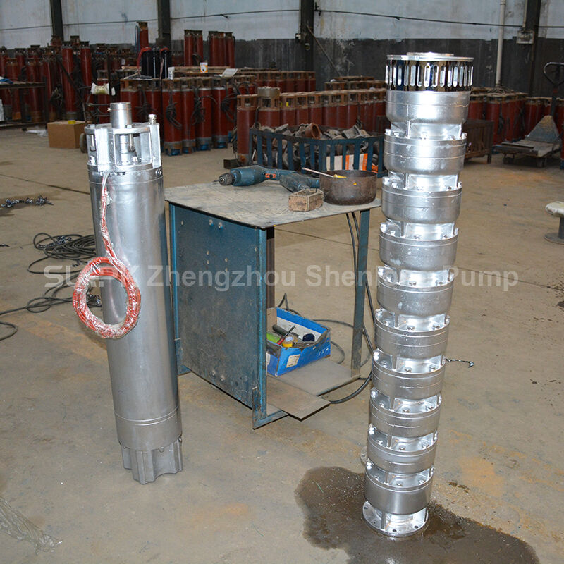 Cast Iron Hot Water Submersible Pump 2.2kw 410kw Temperature Up To 90 Degrees Designed For Continuous In Harsh Environments
