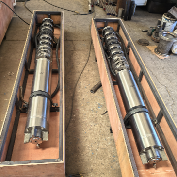 6 Inch Duplex Stainless Steel 2205 Deep Well Submersible Pump with 15 m³/h Flow and 180m Head