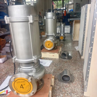 100WQP100-15-7.5KW Stainless Steel Submersible Sewage Pump | Corrosion Resistant & Non-Clogging Wastewater Pump