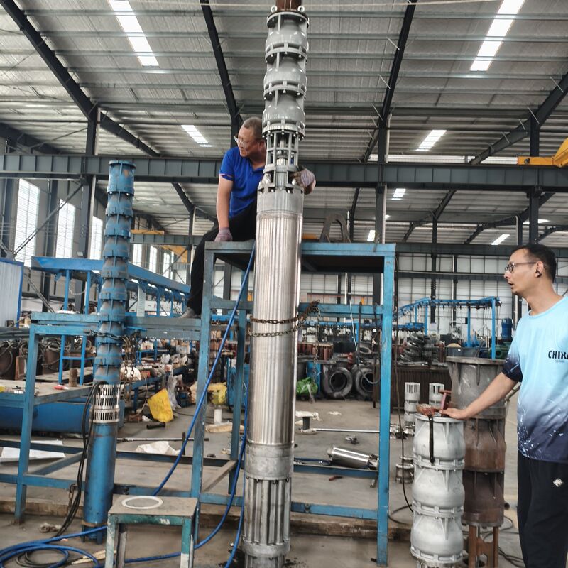 300QJH400-80/2-150KW Stainless Steel Deep Well Submersible Pump Corrosion Resistant Water Supply Solution for Offshore Platforms