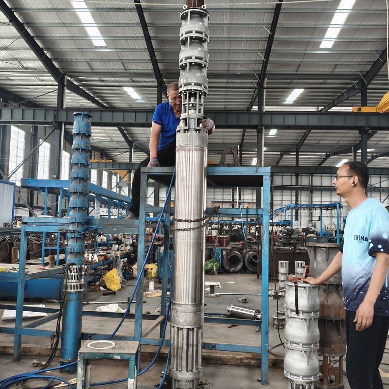 300QJH400-80/2-150KW Stainless Steel Deep Well Submersible Pump Corrosion Resistant Water Supply Solution for Offshore Platforms