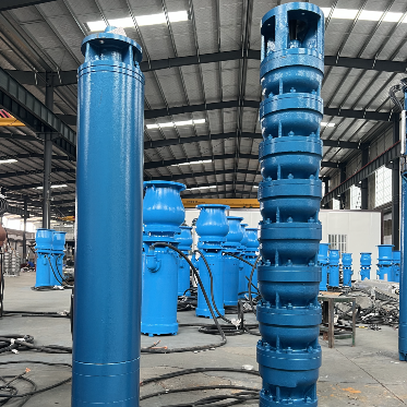 200QJ72-40-18KW Deep Well Submersible Pump with 18 kW Motor Power, 72 m³/h Flow Rate, and 40 m Head for Agricultural and Industrial Water Supply