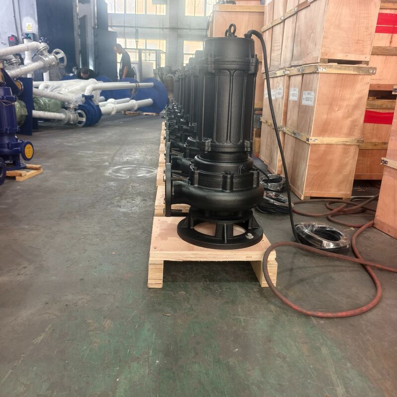100WQ80-20-7.5kW Submersible Sewage Pump with 80m³/h Flow, 20m Head and 7.5kW Motor for Wastewater Drainage