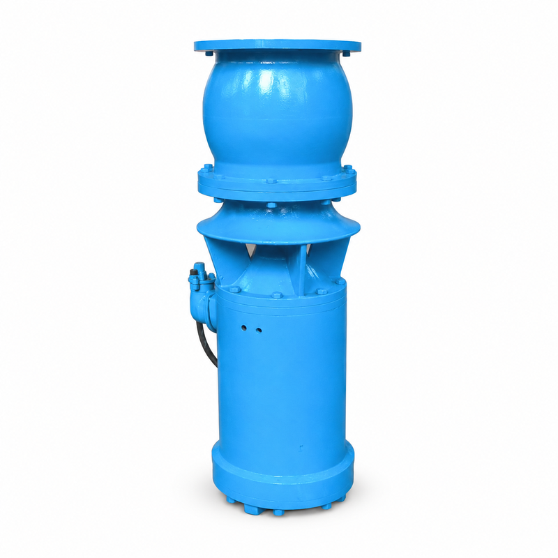 QSZ and QSH High-Flow Submersible Axial and Mixed Flow Pumps with 260-2,880 m³/h Flow and 7.5-55 kW Power