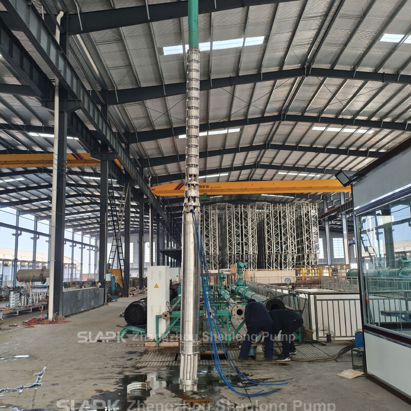250QJH108-240-132KW Cast Stainless Steel Submersible Pump with 240m Head for Seawater Intake