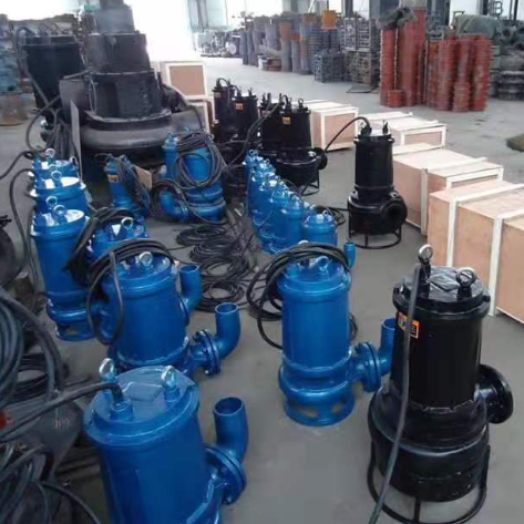 15 kW Submersible Slurry Pump with DN100 Discharge Outlet and High-Chrome Alloy for Abrasive Slurry Handling