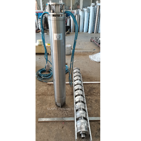 140 kW Stainless Steel Submersible Pump with 220 m Head and 136 m³/h Flow for Deep Well Applications