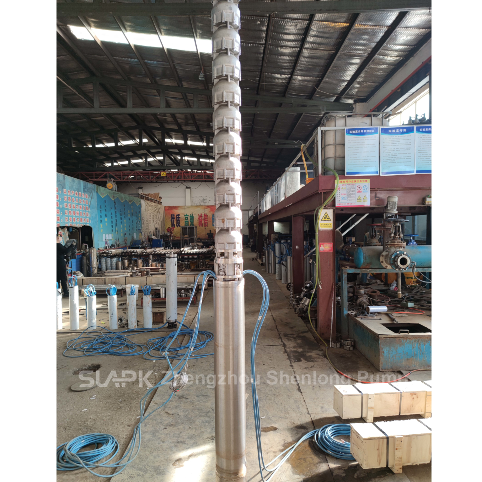 140 kW Stainless Steel Submersible Pump with 220 m Head and 136 m³/h Flow for Deep Well Applications