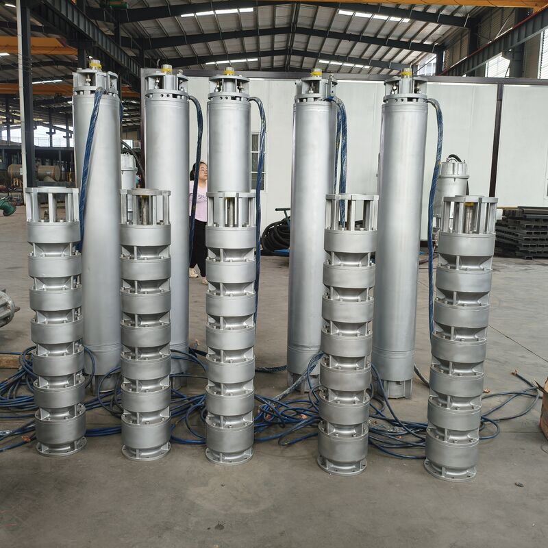525 m³/h Flow 350 m Head 1000 kW Power Stainless Steel Deep Well Submersible Seawater Pump
