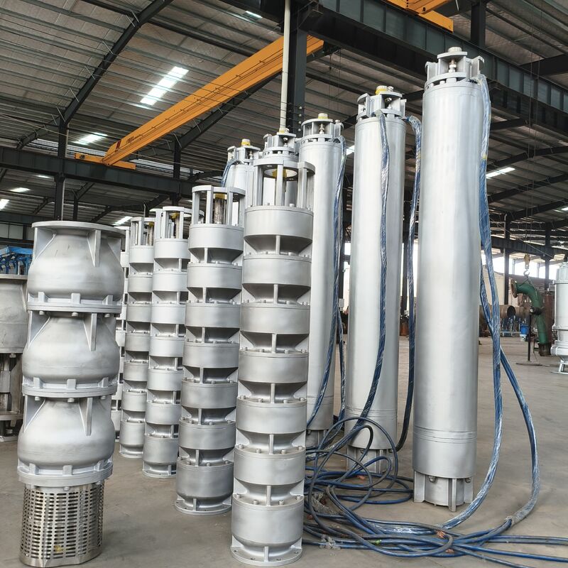 75KW Stainless Steel Submersible Seawater Pump with 300 m3/h Flow Rate for Deep Well Applications