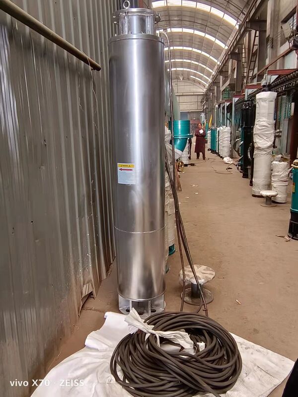 WQD450-35-75KW Multistage Bottom Suction Submersible Sewage Pump with 450 m³/h Flow Rate and 35 m Head
