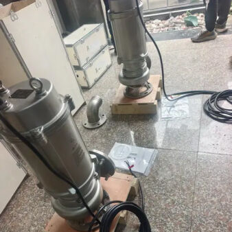 Stainless Steel Submersible Sewage Pump 45KW 440V 60Hz for High-Flow Wastewater Drainage