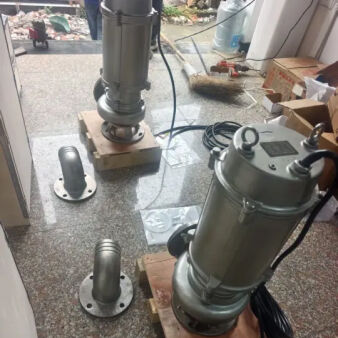 Stainless Steel Submersible Sewage Pump 45KW 440V 60Hz for High-Flow Wastewater Drainage