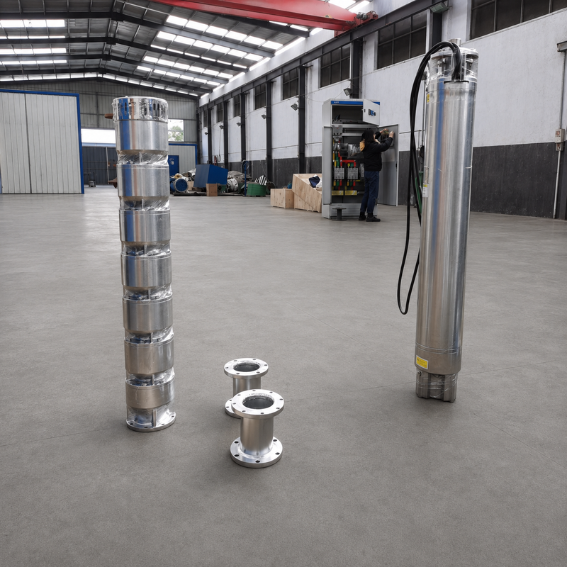200QJH150-150-110kW Stainless Steel Deep Well Pump High-flow, high-head pumping for deep wells and engineered water systems