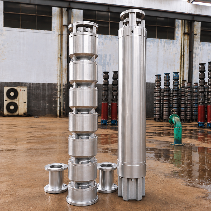 200QJH150-150-110kW Stainless Steel Deep Well Pump High-flow, high-head pumping for deep wells and engineered water systems