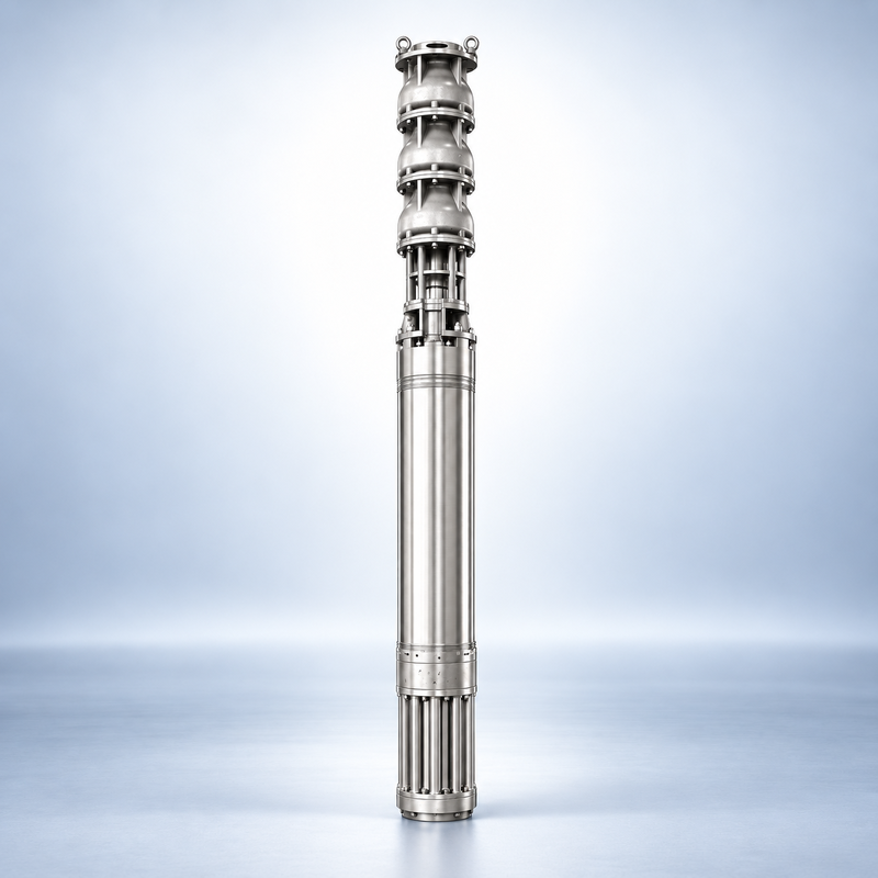 167m³/h Flow 40m Head Stainless Steel Submersible Pump for Deep Well and Borehole Applications