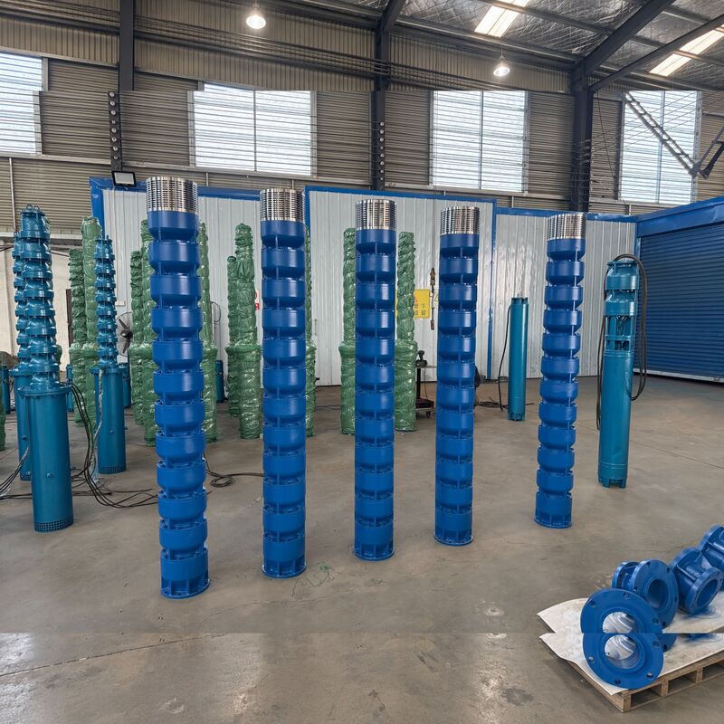 13kW Deep Well Submersible Pump with 29–35 m³/h Flow Range and 71–96 m Head Range for Borehole Water Supply