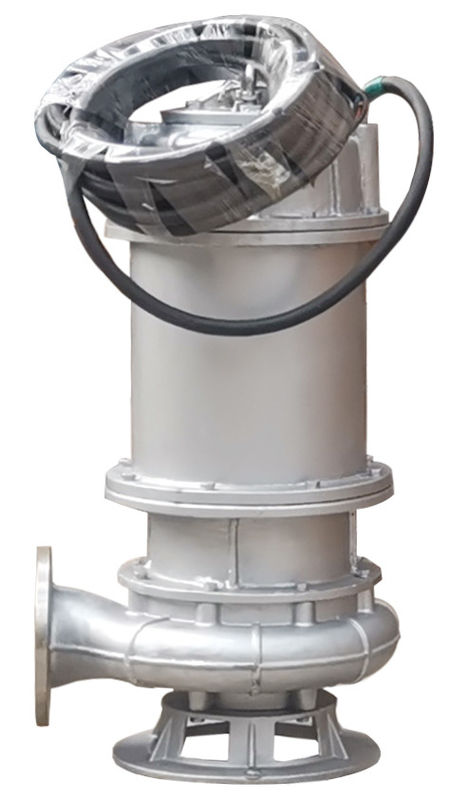 Stainless Steel Submersible Sewage Pump Non Clogging Fecal Rain Drainage