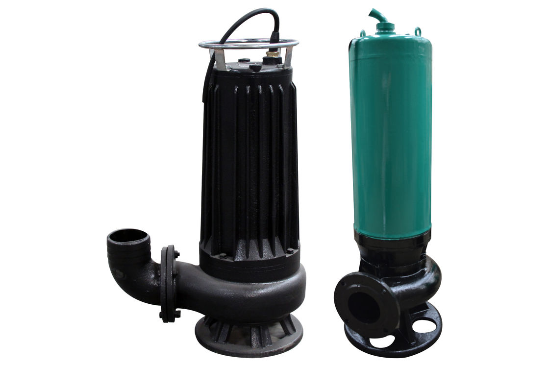 15kw 20hp Submersible Sewage Pump IP68 Cast Iron / Stainless Steel Material