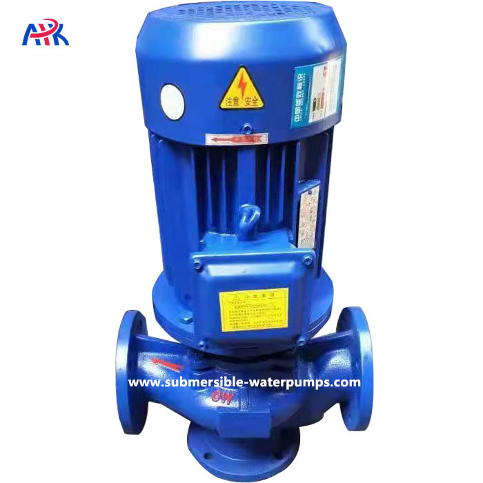 4kw Vertical Single Stage Pipeline Tank Water Booster Pressure Pump