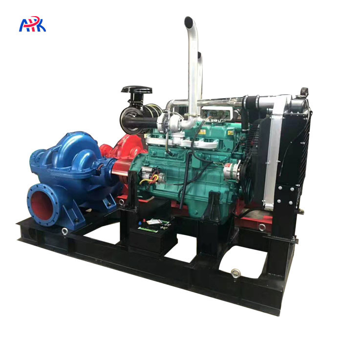 Horizontal Double Suction Vertically Split Casing Water Pump Power Station Diesel Engine