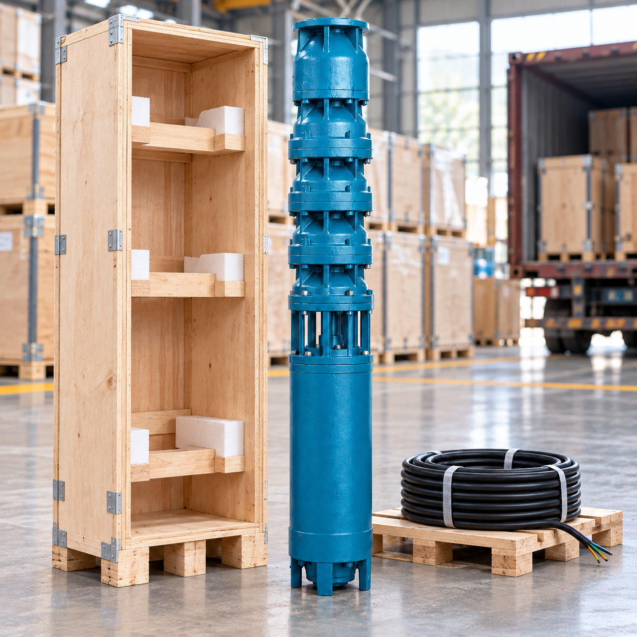 45kW Deep Well Submersible Pump, 46