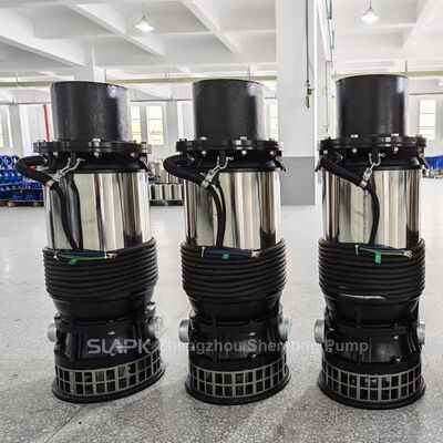 Portable High Flow 510 m³/h Drainage Pump with Large Diameter Outlet DN150-DN300mm for Aquaculture and Irrigation